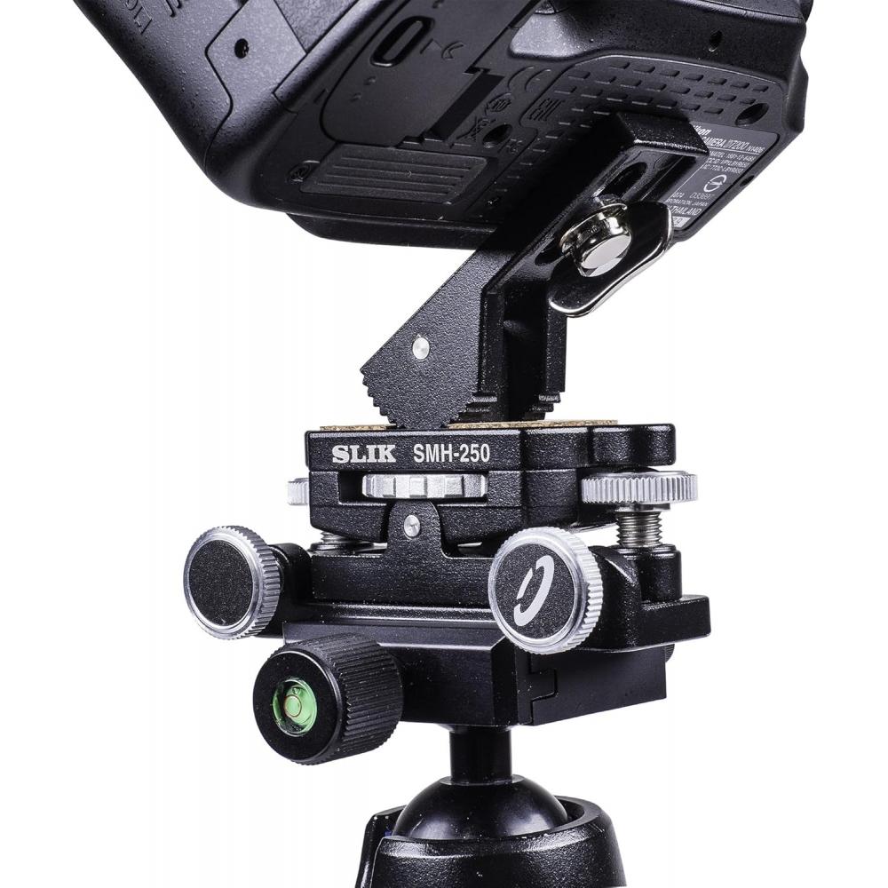 Slik Mikrobewegungskopf SMH 250 2-Achsen Druckguss-Aluminium Druckguss-Alca Schweizer Standard Kompatibel 206775