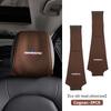 For BMW E36 Car Seat Headrest Cover Cushion Neck Pillow Protector Pad For BMW X1 X3 X4 X5 X7 G20 G38 F20 F39 F48 E46 E60 E36 E39