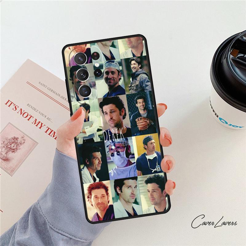 

Derek Shepard Grey Anatomy phone case For Samsung Galaxy S24 S25 S23 S22 Ultra Note 10 20 Plus S20 S21 FE Cover Galaxy Note10