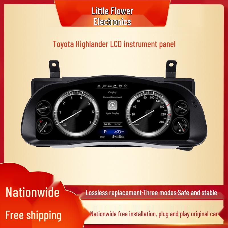 

РК-панель приладів високої чіткості для панелі приладів Toyota Highlander 2015-2019 років