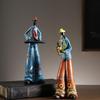 Xianci Retro Band Figure Ornament for Home and Living Room Decor, Perfect for Wine Cabinet, Bookcase, or Electronic Organ Display.