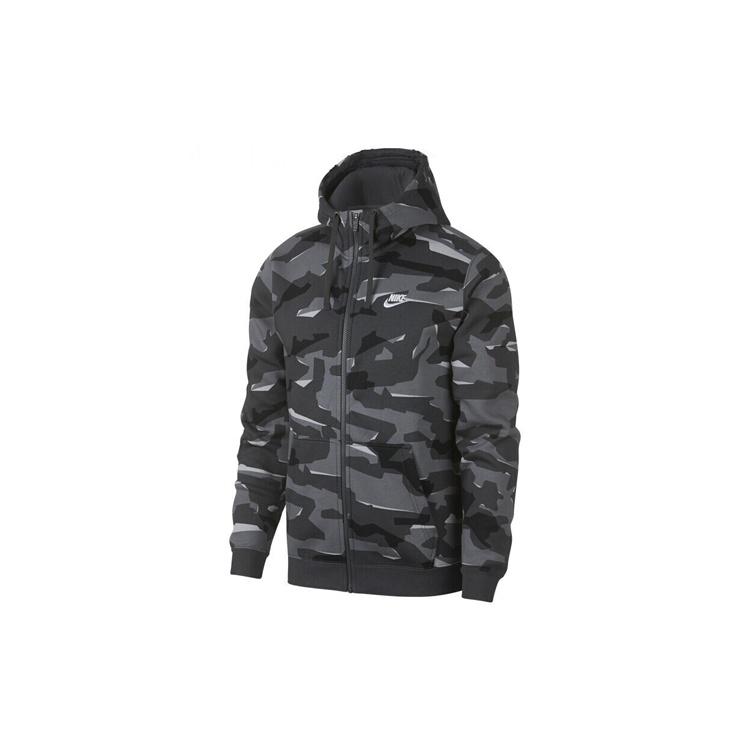 Nike As Camo JKT Jacket Grey Camo Jacket  Grey Black  Men s AJ2106-065 L