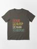 The Clash Funny eat sleep clash repeat retro vintage Essential T-Shirt