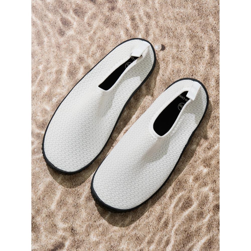 Daiso Knitted Aqua Shoes 225 To 235 Mm