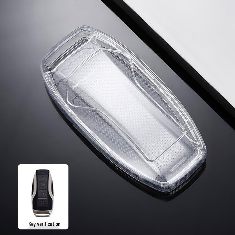 BYD Key Case: TPU Full Coverage Protective Shell for Song Qin PLUS/dmi Dolphin - Anti-Fall Design.