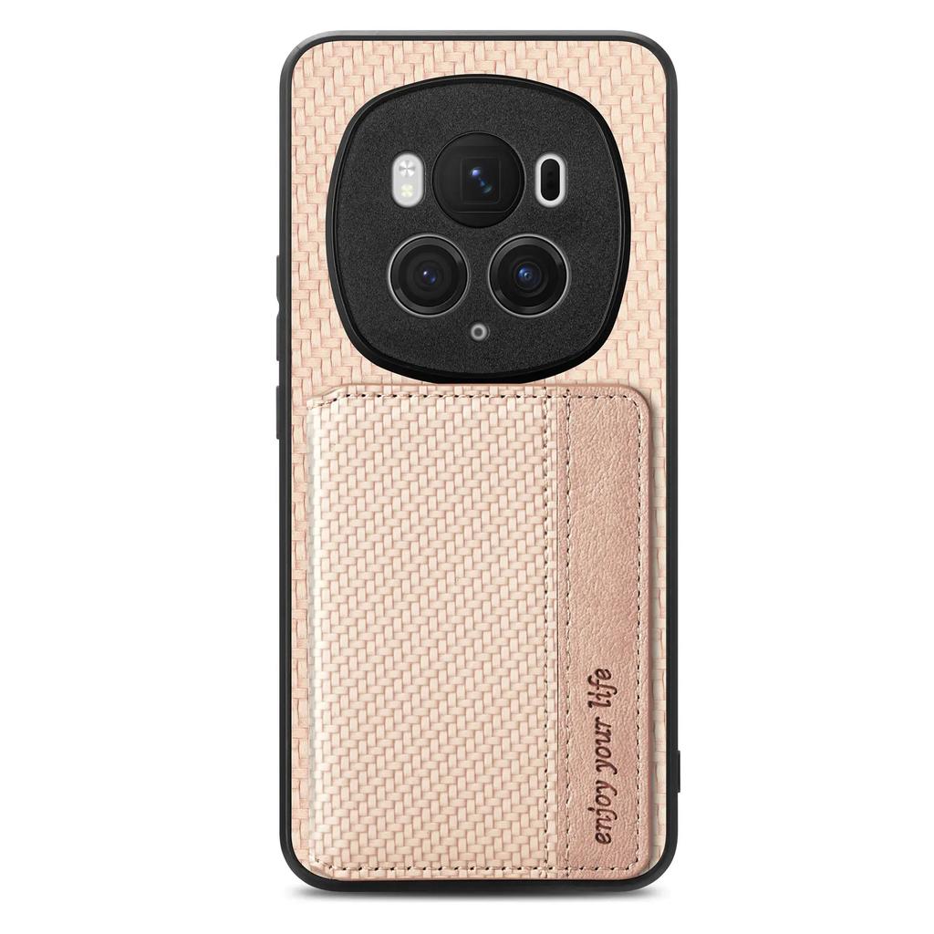 Leather with Card Holder Phone Case for Huawei Pura 70 P60 P50 Mate Honor X7B X8B 80 90 100 Nova 10 11 Magic 6 5 Pro Kickstand