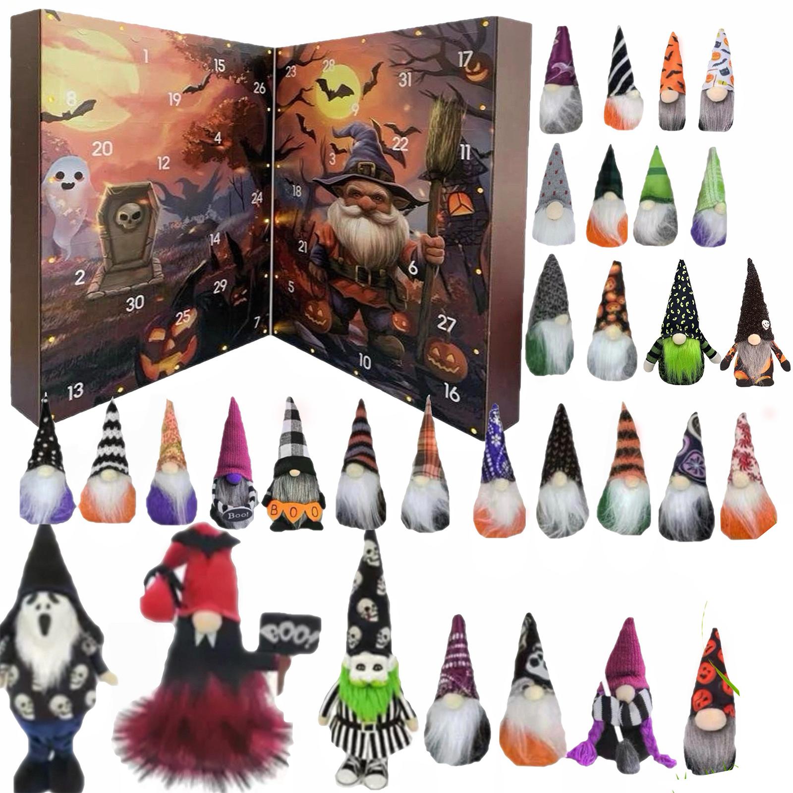 

Halloween Gnome Countdown Calendar One Size
