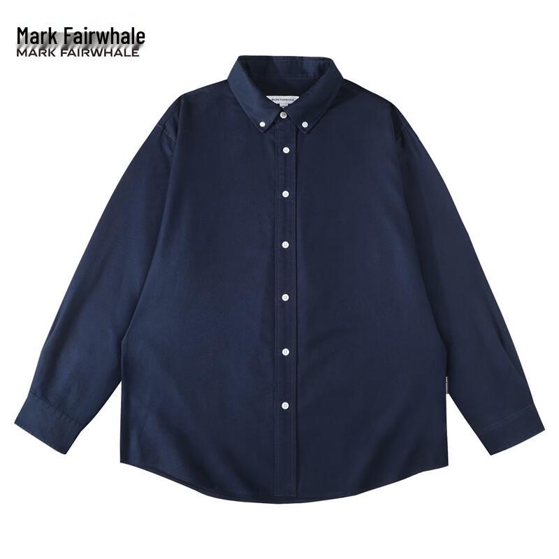 Mark Fairwhale Men s Pure Cotton Long-Sleeve Shirt M