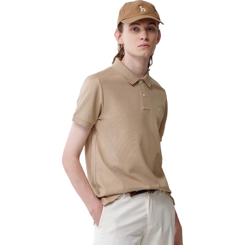 HAZZYS Men s 3A Antibacterial Short Sleeve Polo Shirt ASTZE0BBX26
