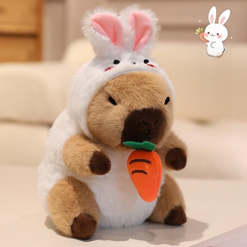 Capybara Plüschtier mit verwandelbarem Seil für Kinder Kinderzimmerdeko