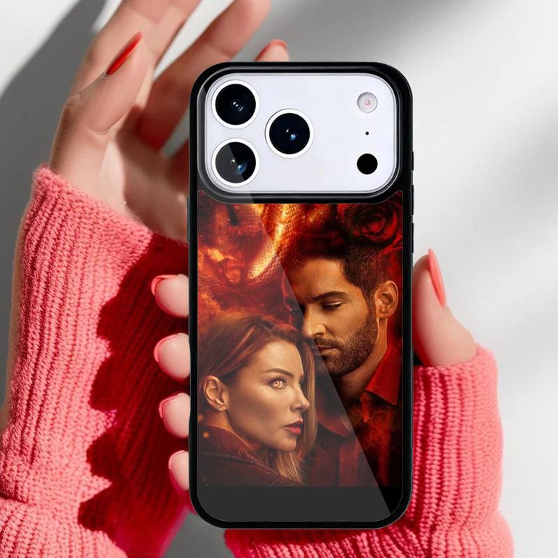 American TV Series Lucifer Phone Case for iPhone 17 16 15 14 13 Pro Max Back Cover for 12 11 Pro Coque