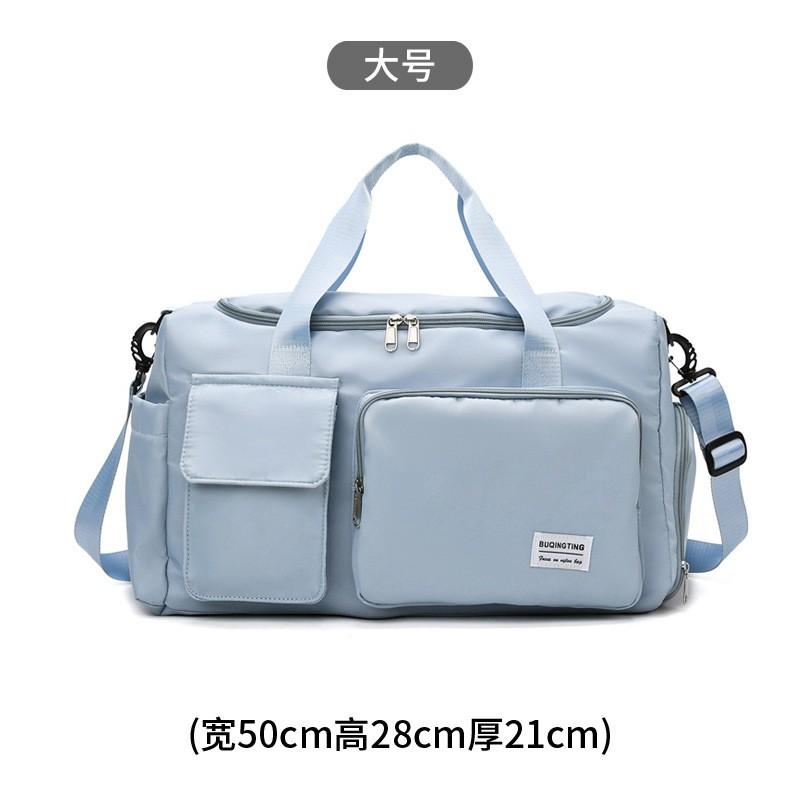 Waterproof Gym Bag Women Men Dry Wet Separation Travel Duffel Backpack Shoulder Tote Yoga Fitness Hiking