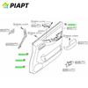30-Piece Door Trim Panel Retaining Clips for Nissan & Infiniti (OE#01553-30001).