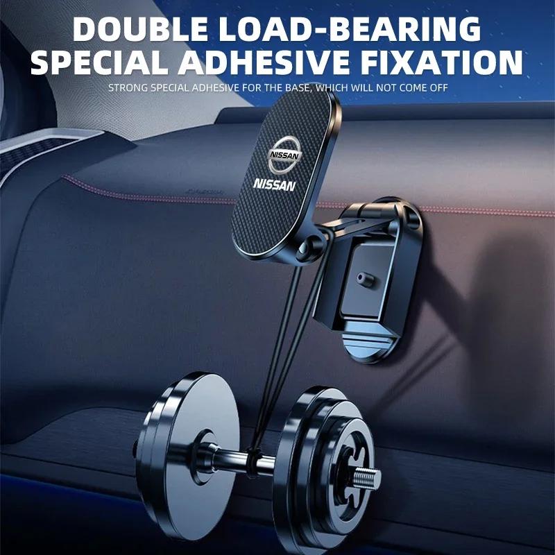 Magnetische verstellbare Auto-Handyhalterung Halterung für Nissan J10 X-Trail Qashqai Juke Leaf Micra NOTE Patrol Gadgets Auto Zubehör