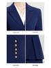 Autumn Korean Style Women's Professional Suit Set for Office and Jewelry Store Receptionists