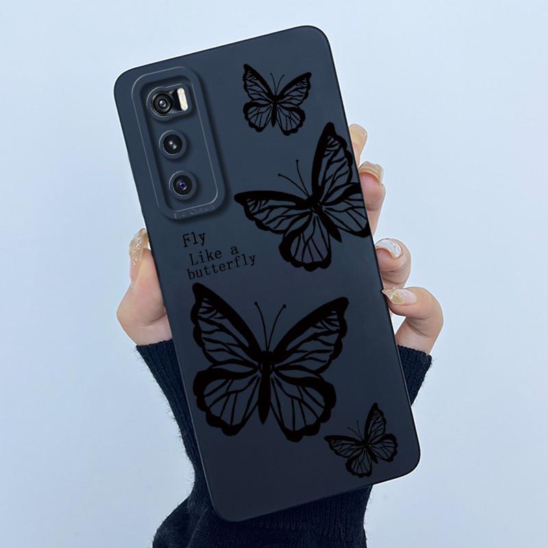 For Vivo V20 SE / Vivo Y70 Cases V2022 V2023 Soft Silicone Phone Case Sweet Printing Cartoon Protective Shell Painted Back Cover