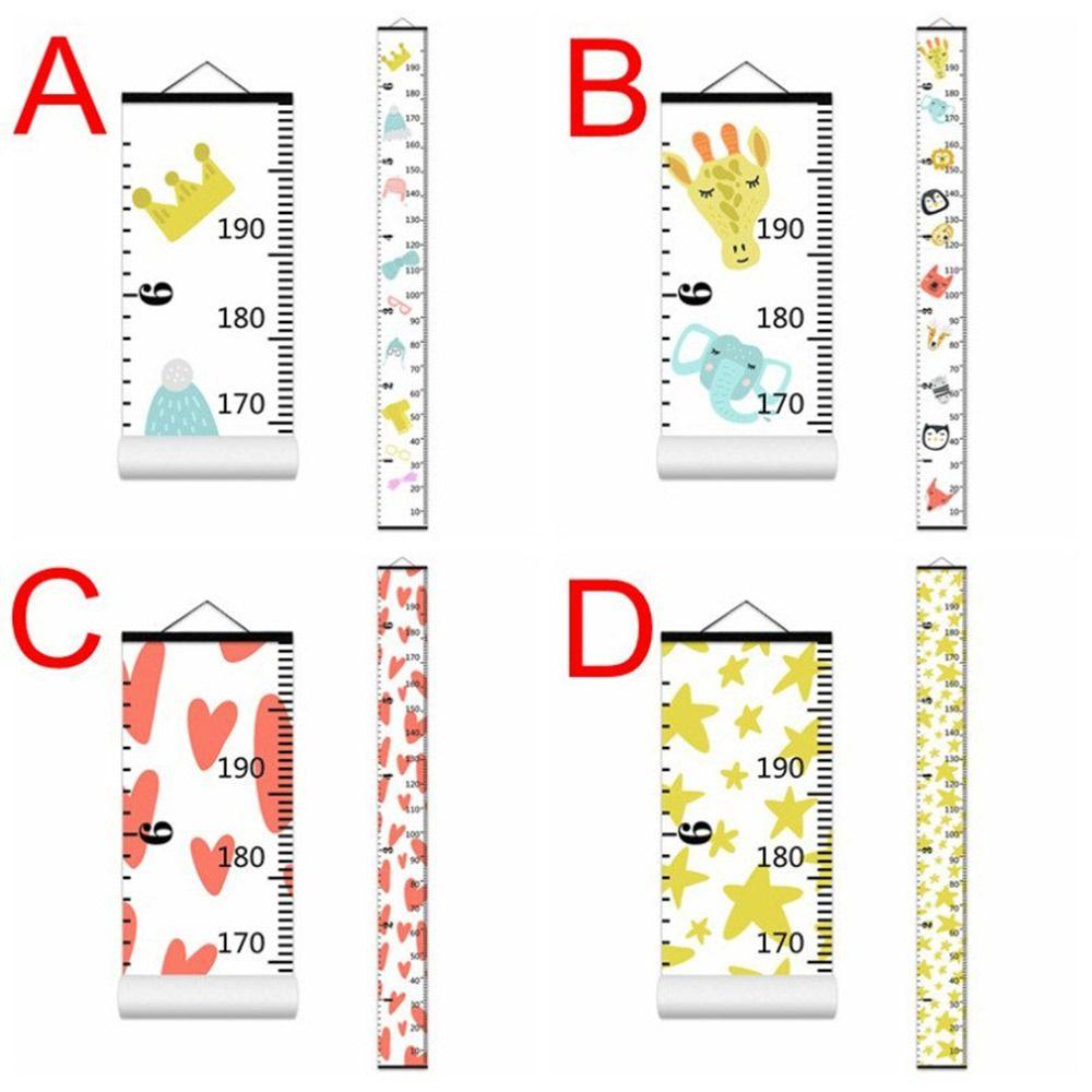 Tkaninowa Miarka Wzrostu Dziecka Kreskówka Wisząca Na Ścianie Miarka Pomiarowa Dekoracja Domu
