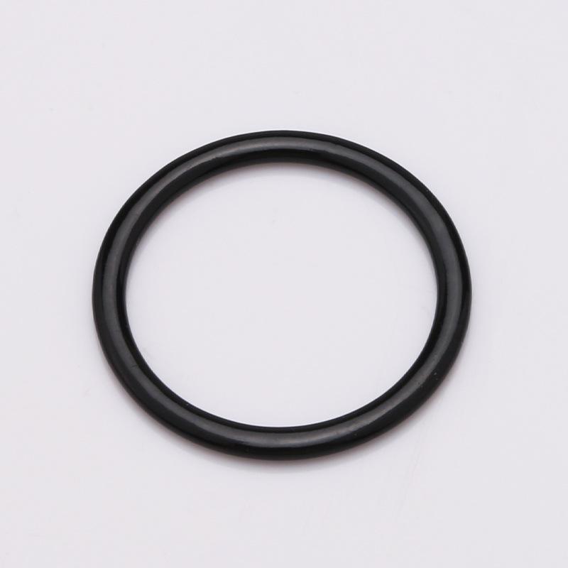 Rubber-Coated Alloy Bra and Swimsuit Strap Adjustment Buckles with O-Ring.