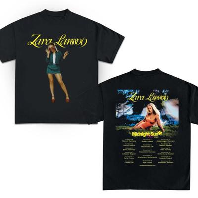 T-shirt Zara Larsson Midnight Sun Tour Dates 2025 Zara Larsson T-shirt Unisex