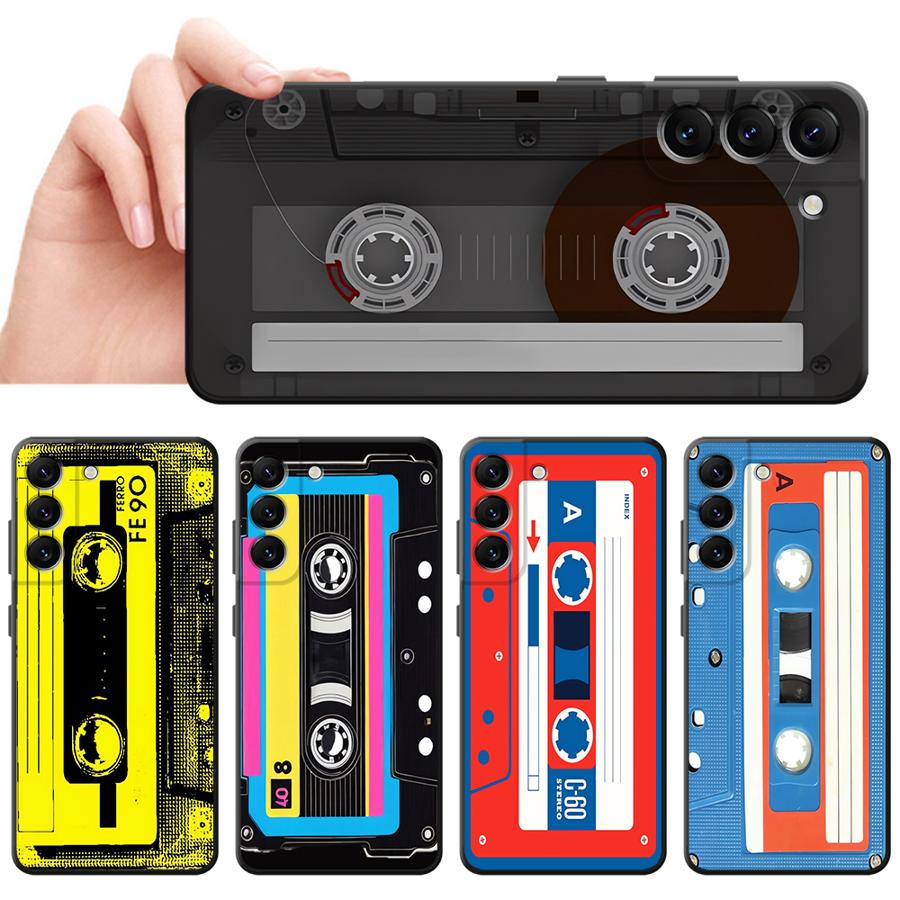 Funda Phone Cover Case for Xiaomi Redmi Note 11 9 10S 9S 13 Pro Plus 12 Pro 14 7 8 11s 12s 10 Vintage Cassette
