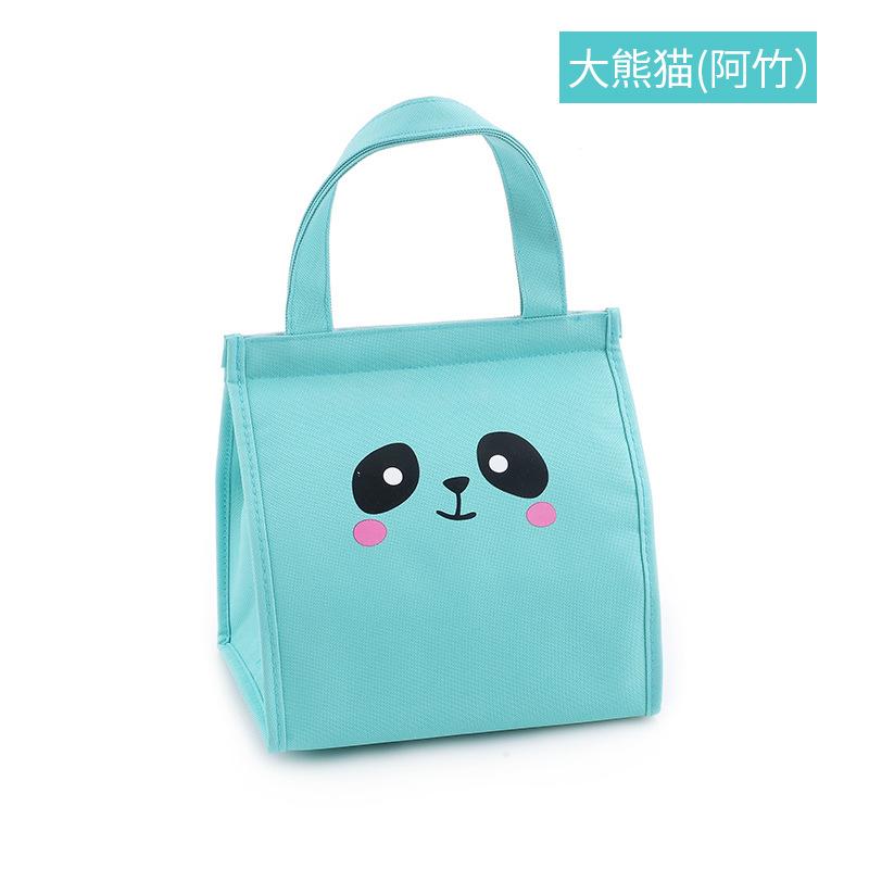 Cartoon Cute Elementary School Lunch Insulation Bag Aluminum Foil Thick Box Outdoor Picnic