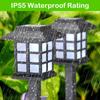 LED Solar Pathway Lights Lawn Lamp Outdoor Solar Lamp Decoration for Garden/Yard/Landscape/Patio/Driveway/Walkway Lighting  4.6