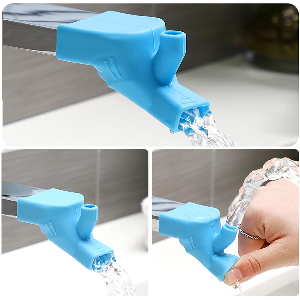 2Pcs Kitchen Faucet Extender Tap Extender Sink Extension Tap Extension Attachment for Children