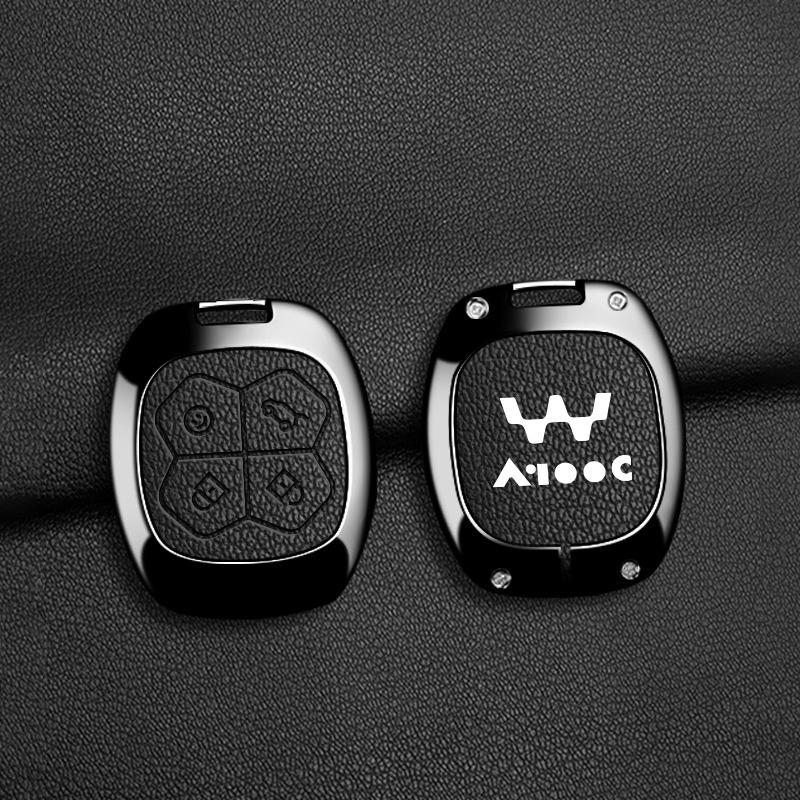 

Wuling Aicheng A100C Car Key Case - 26 Styles Protective Metal Shell for Men s Remote Control Use