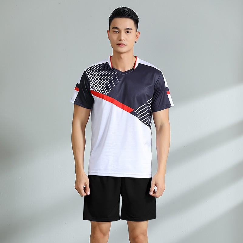 Quick-Dry Badminton Set Women Men Sportswear Running Tennis Volleyball Training Competition Uniform