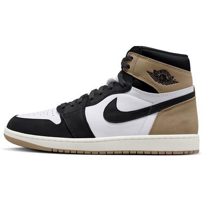 Air 1 Retro High OG Latte Damskie Sneakersy Brązowe Czarne Legend-Medium-Brown FD2596-021