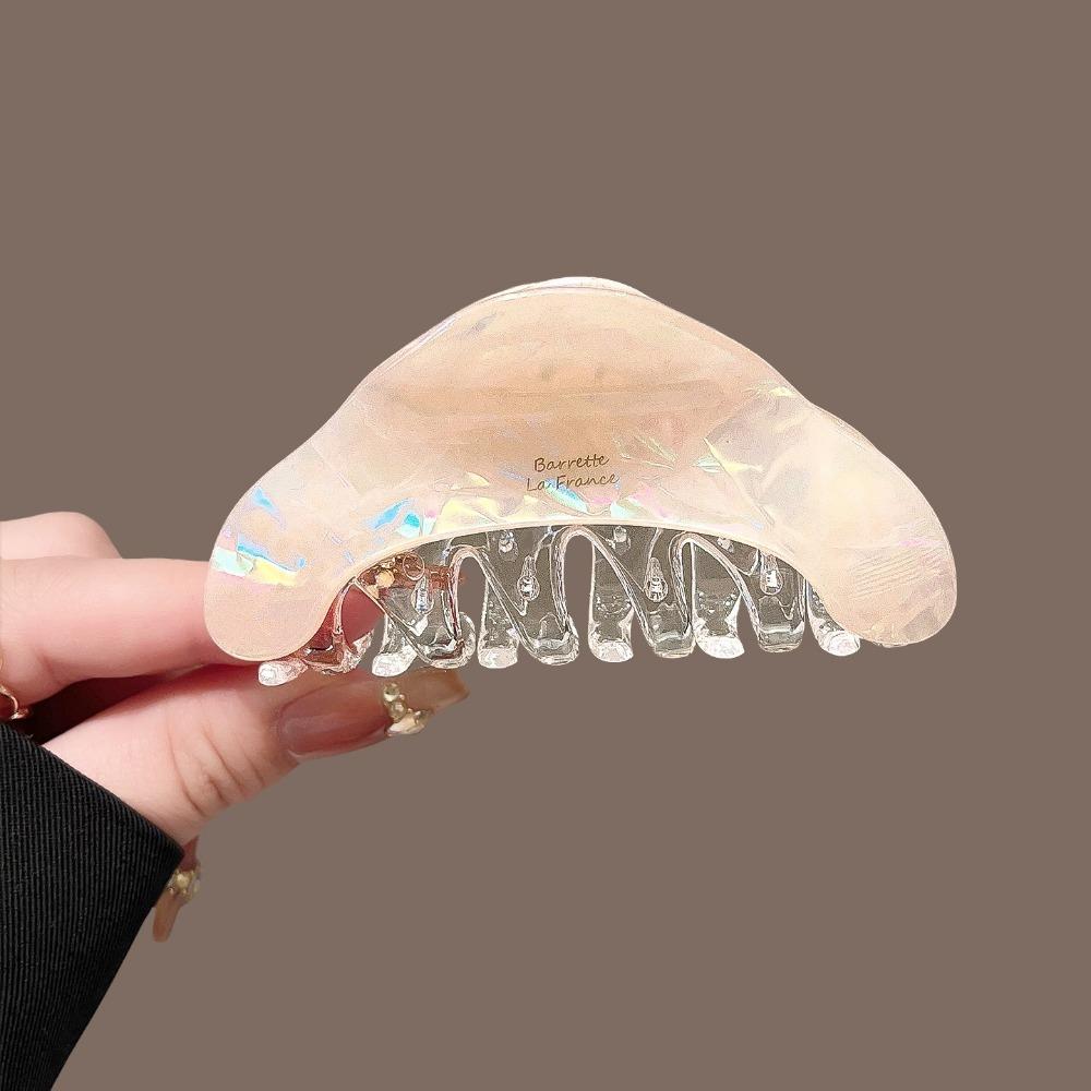 

Шикарные заколки-крабы для волос с радужными градиентными дизайнами, нескользящие зажимы для укладки, идеально подходят для повседневных причесок, элегантные трендовые аксессуары для волос