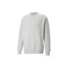 New PUMA MMQ Sweatshirts Unisex Light Mixed Gray 537965-04