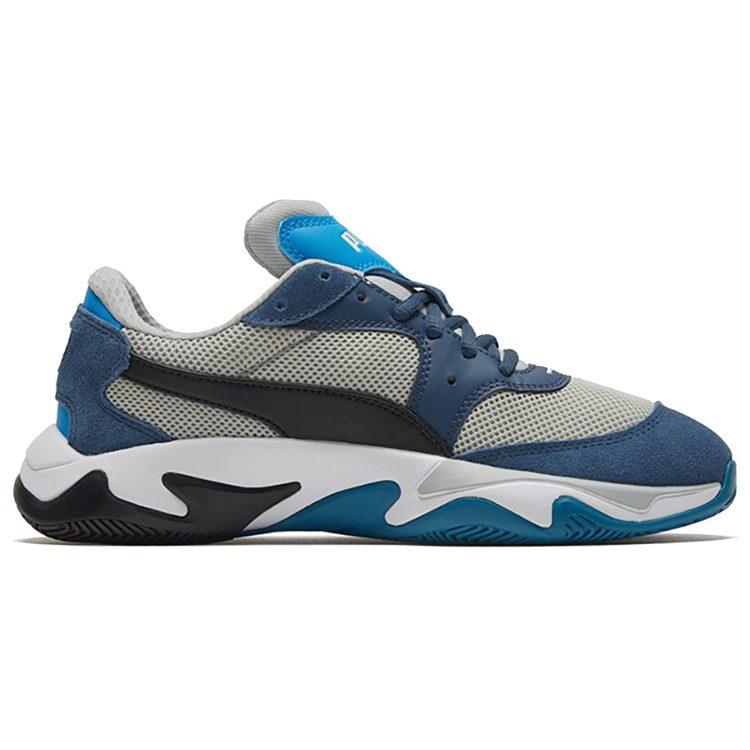PUMA Storm Stitching 'Gray Dark Blue White' 372274-06