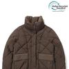 W Teddy Diamond Quilting Puffer  broWn 