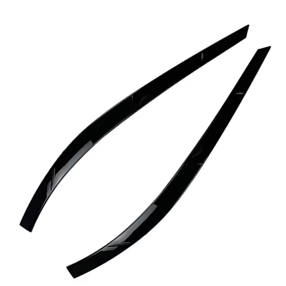 

Front Headlight Eyebrow Cover Trim ABS Carbon Fiber For Volkswagen VW Tiguan MK1 2011 2012 2013 2014 2015 2016 Eyelids Brows Carbon Fiber