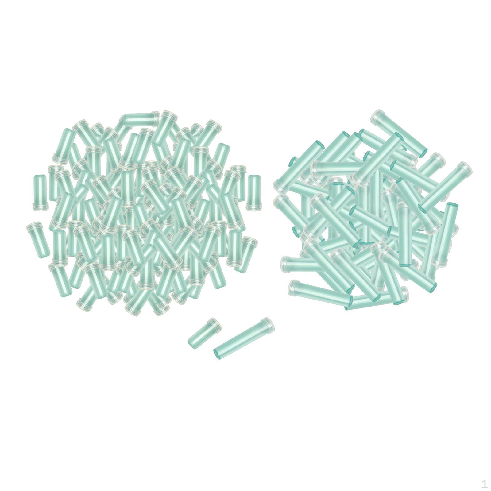 

200 шт. Цветочные держатели для трубок для воды диаметром 1,8 см Цветочная композиция для украшения зелёный