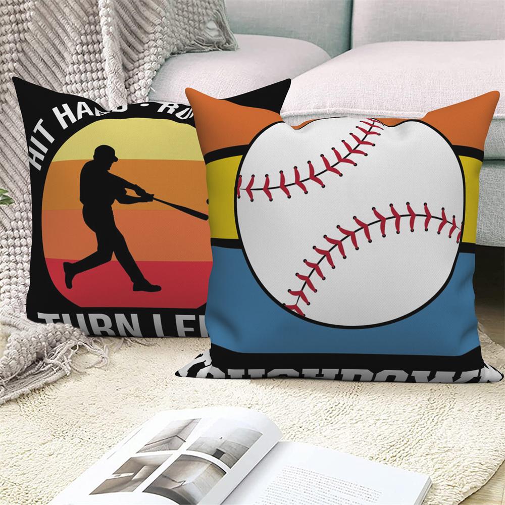 Pillowcase Home Sofa Car Decoration  Baseball Sports Cushion Cover