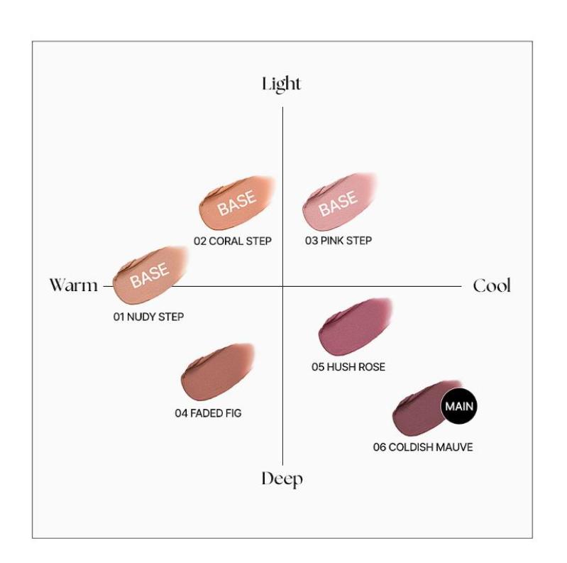 MUZIGAE MANSION Tie-Up Cover Tint 6 Colors – Long-lasting Velvet Lip Tint with Soft Blurring Finish