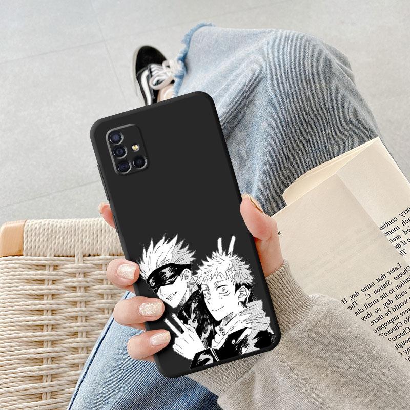 Husa de telefon Anime Jujutsu Kaisen pentru Samsung Galaxy A10 A20e A70 A54 A34 A40 A03s A04s A02 A01 A10s A02s A50 A03 Core A04