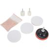 8pcs Glass Polishing Kit Convenient Felt Polishing Wheel Practical