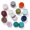 Octagonal Velvet Jewelry Box for Wedding or Proposal Rings
