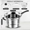 Stainless Steel Deep Fryer Pot with Visible Lid Multifunctional Steamer Pot with Deep Fry Basket Durable Pasta Pot Cooking Tools