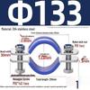 304 Stainless Steel Pipe Clamp: Thickened Clamp for Electric Pole Bracket