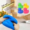 Large Size Squishy Duck Toy Colorful Duck Stress Relief Toy Duck Pinch Le  Office Workers