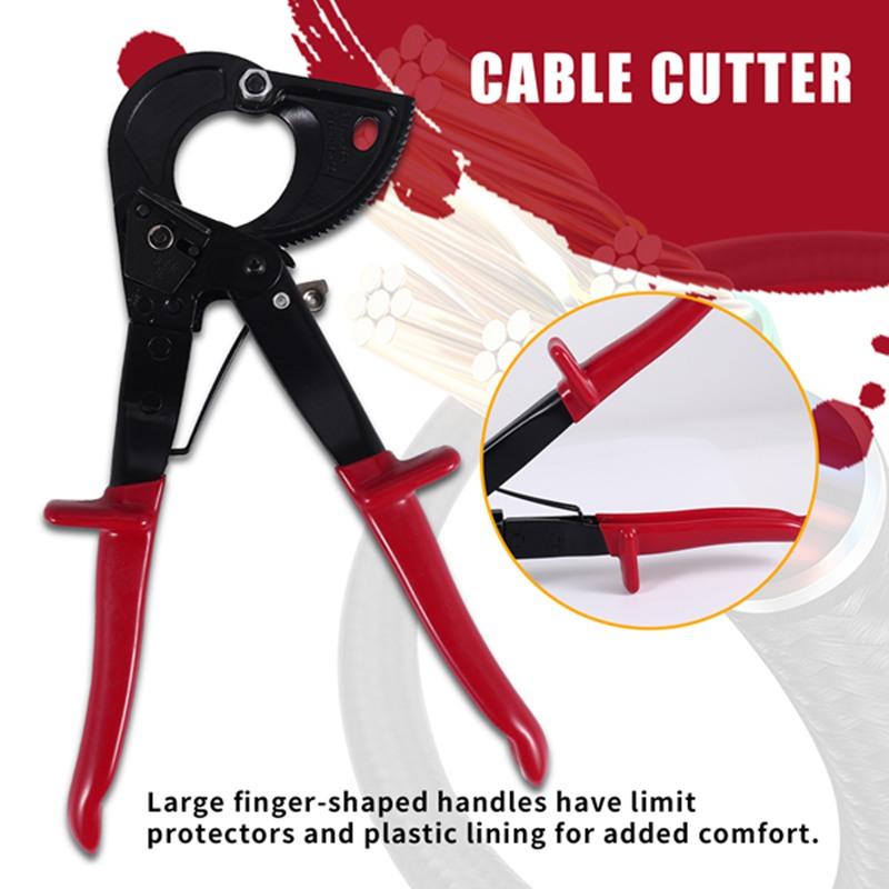 A96I-HS-325A 240Mm2 Ratcheting Ratchet Cable Cutter Germany Design Wire Cutter