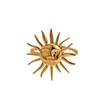 Stainless Steel Sun Design Open Ring for Women – Cute, Non-fading Titanium Steel