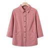 YUZHAOLIN Women's 100% Cotton Plaid Shirt