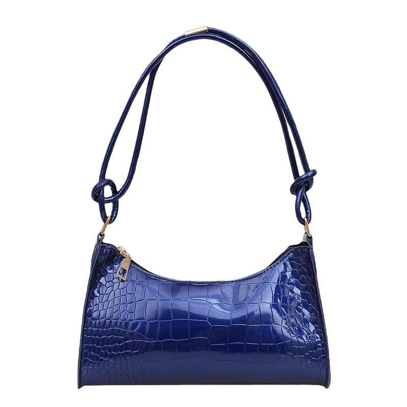 Stylowa Koreańska Damska Torba Ręczna Modna Torba Tote Do Codziennego Użytku W Kolorze Czarnym Niebieskim Różowym I Bordowym