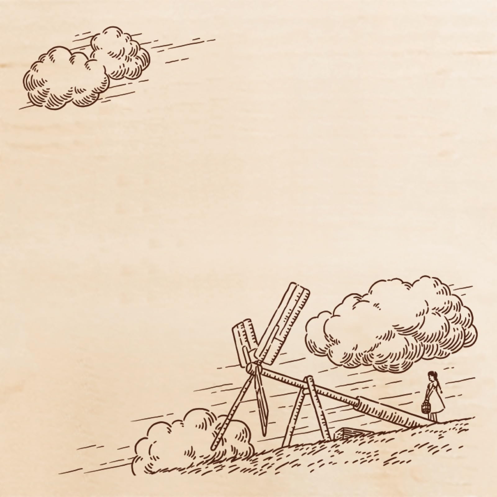 Beverly Studio Ghibli Colorful Castle in the Stamp, Stamp, Prologue, Laputa Sky, TSW-191