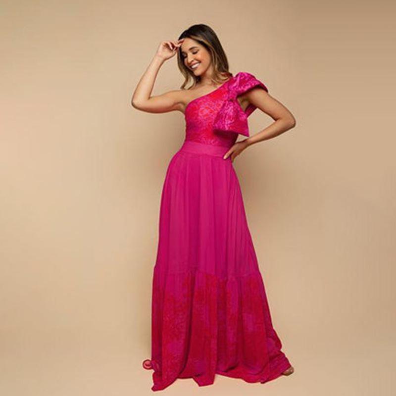 

Принтованный комбинезон и миди-юбка Large